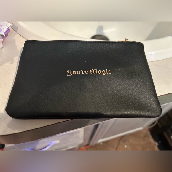 Ipsy Oct 2020 black gold magic makeup bag witchy cosmetics goth witch - Picture 3 of 8